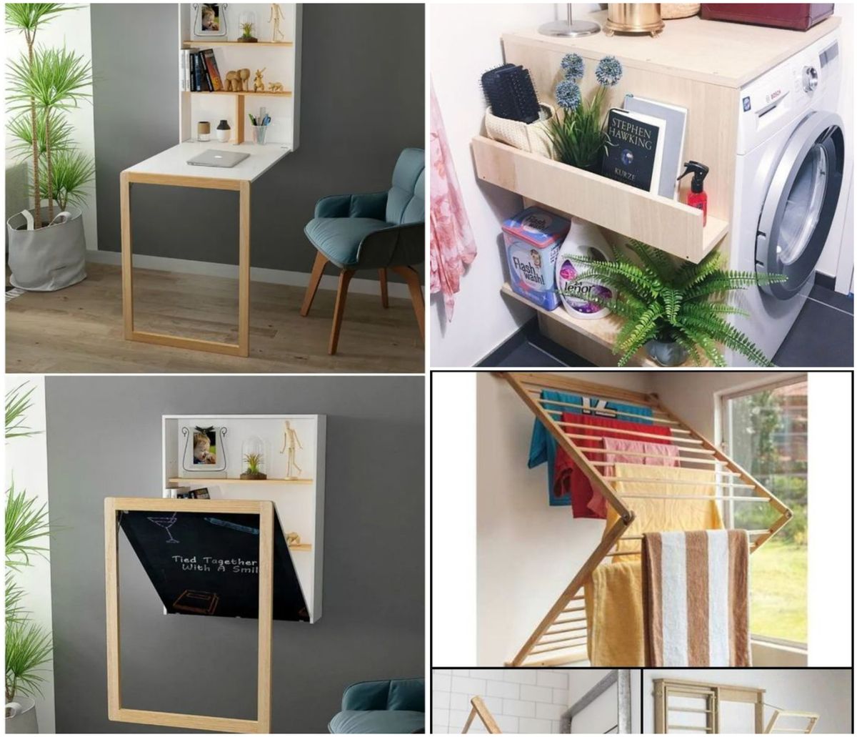 Platzsparende Inspirationen für jede Wohnung