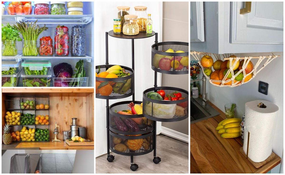 Obst und Gemüse – Lagerung Ideen