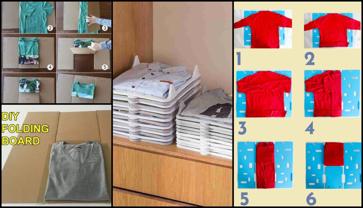 T-Shirts falten Hacks