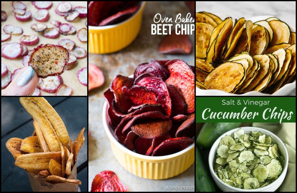 Snacks mit wenig Kalorien (gesunde Chips) :)