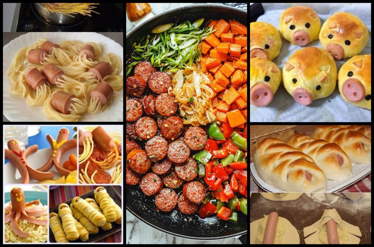 10+ Einfache Wurst- Rezepte und Ideen