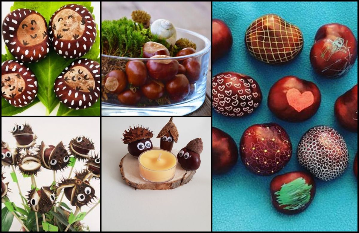 Diy Herbstdeko mit Kastanien – kreative Ideen :)