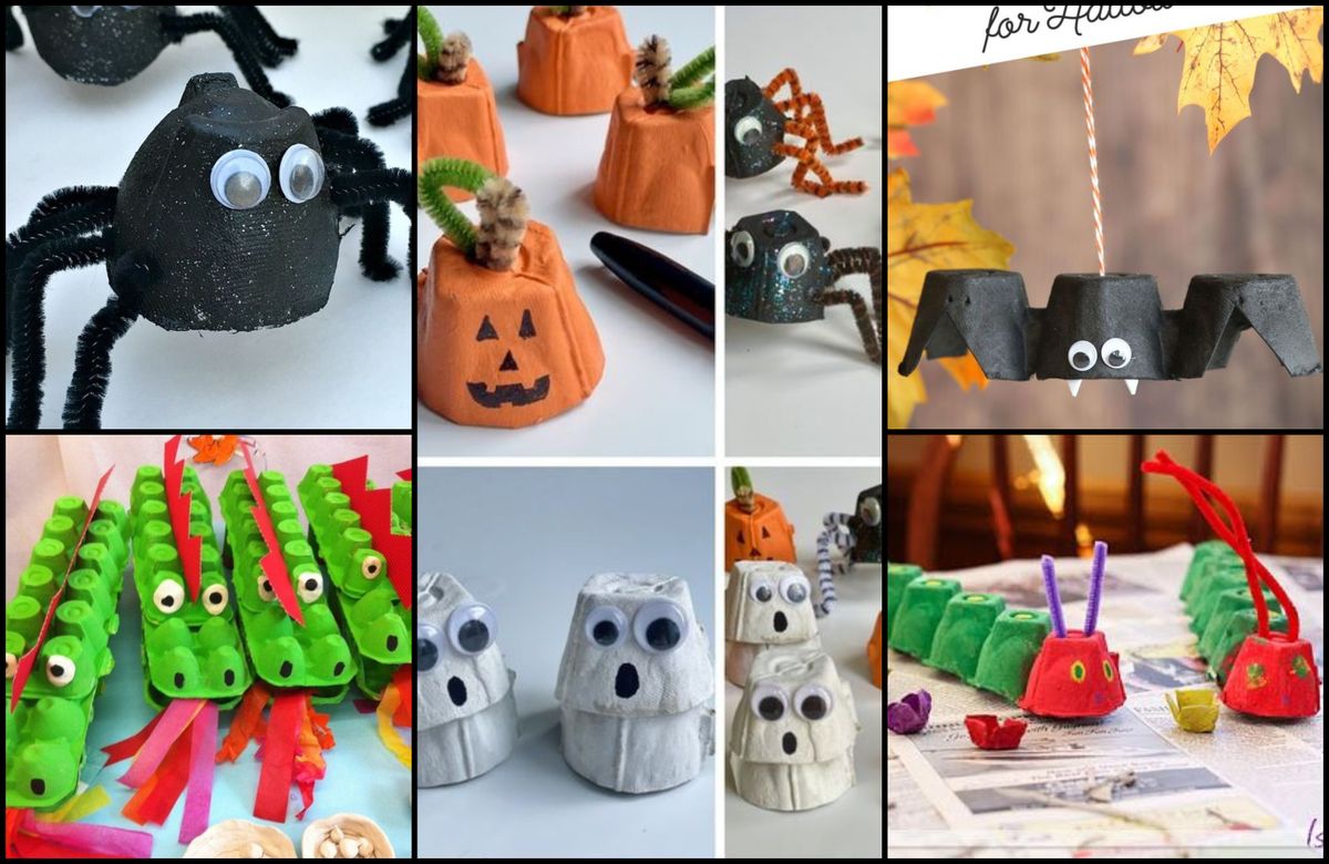 Recycling Basteln mit Eierkarton – 10 kreative Ideen