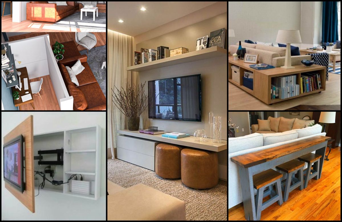 Kleines Wohnzimmer platzsparend einrichten – clevere Tipps