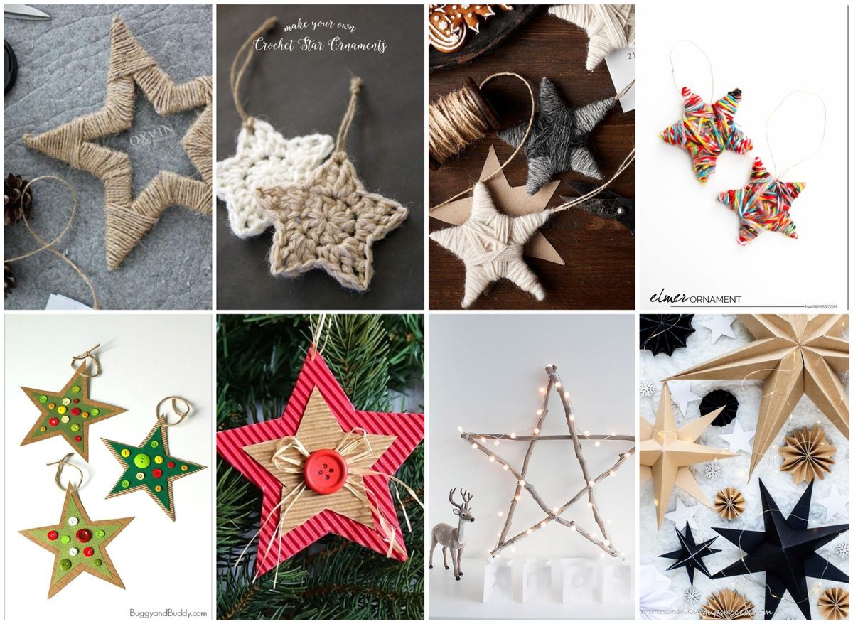 Weihnachtsstern selber machen – die 15+ BESTEN Ideen! :)
