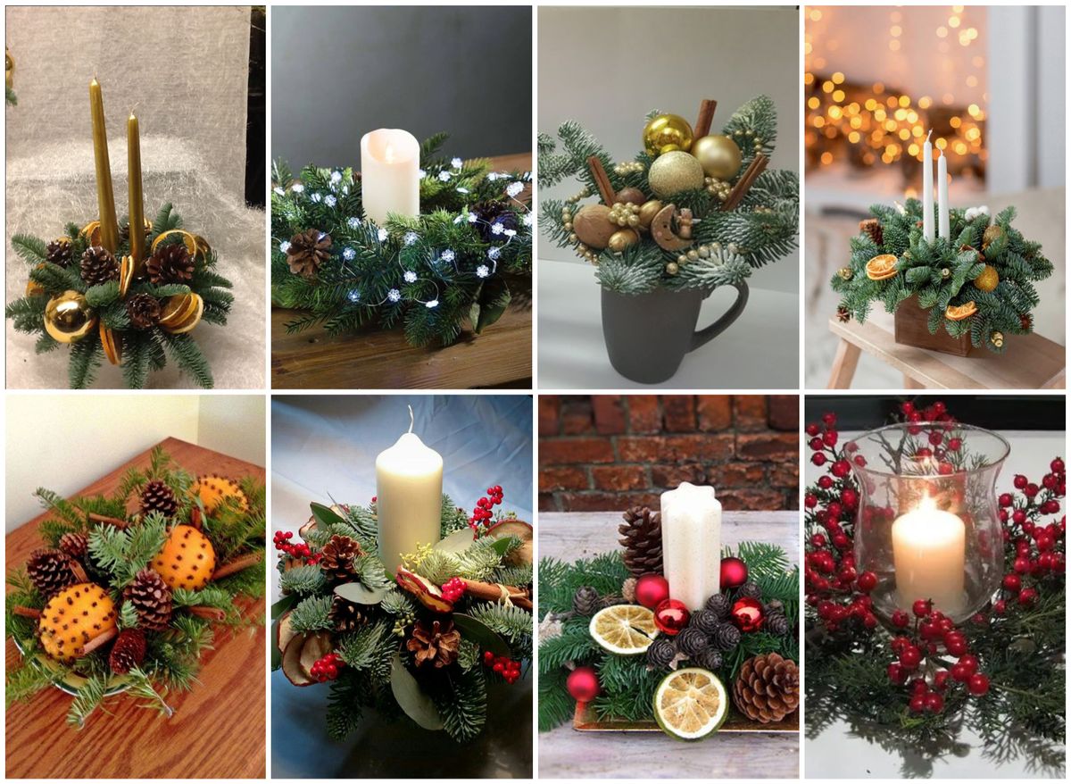 Tischdeko mit Naturmaterialien selber machen