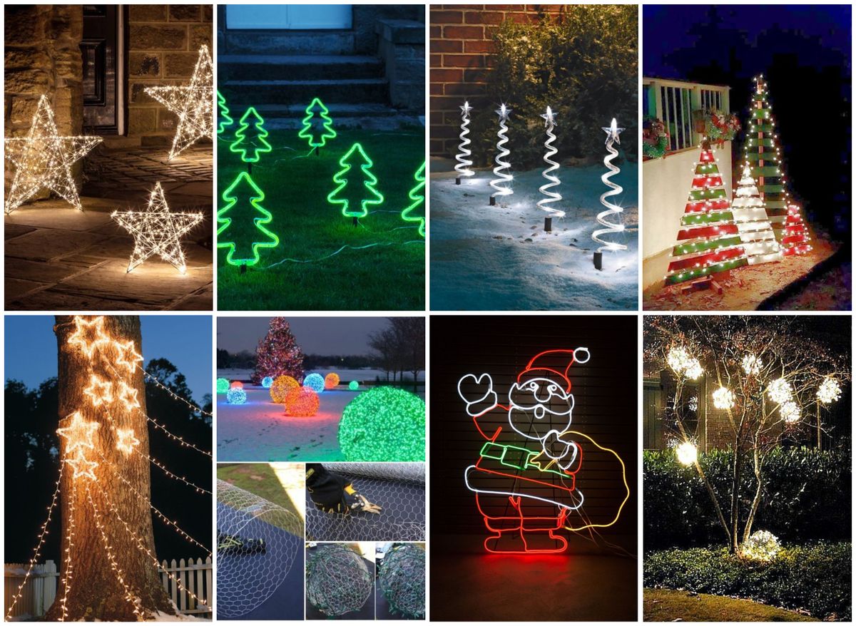 Weihnachtsbeleuchtung im Garten – 14 neue Inspirationen :)