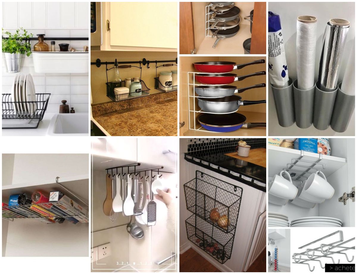 Super clevere Aufbewahrungsideen für die Küche :)
