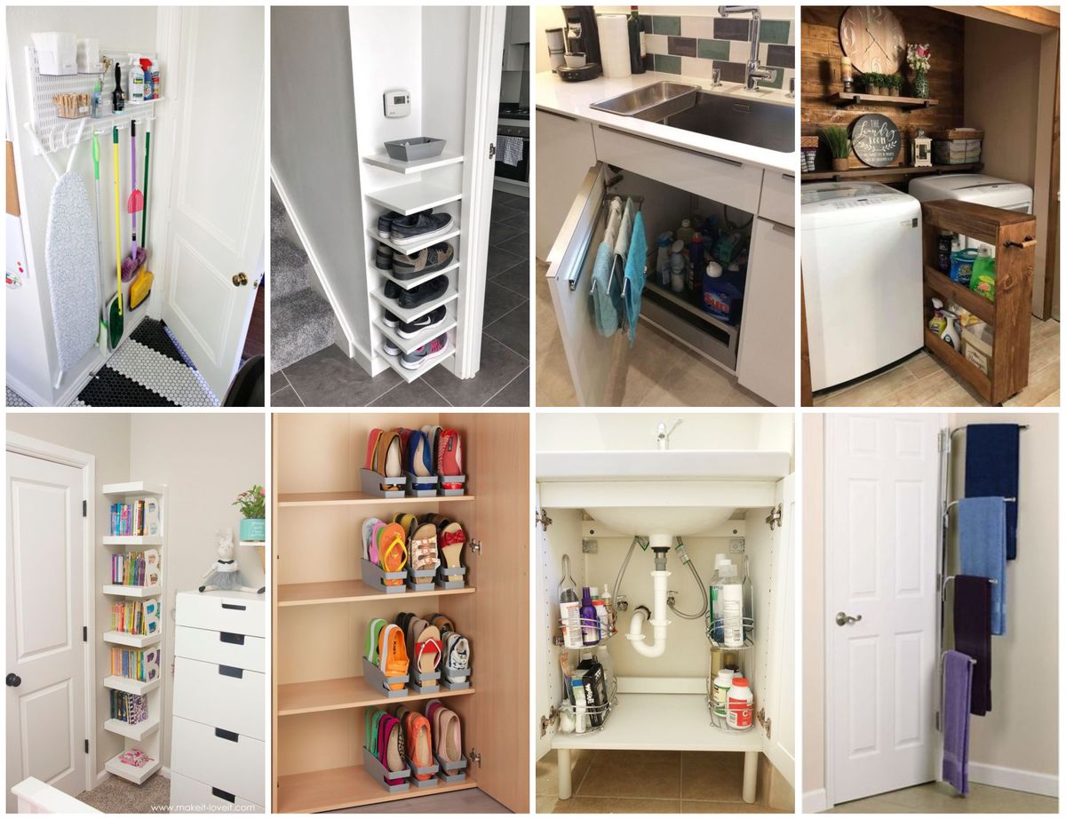 Clevere platzsparende Tipps für jede Wohnung! :)