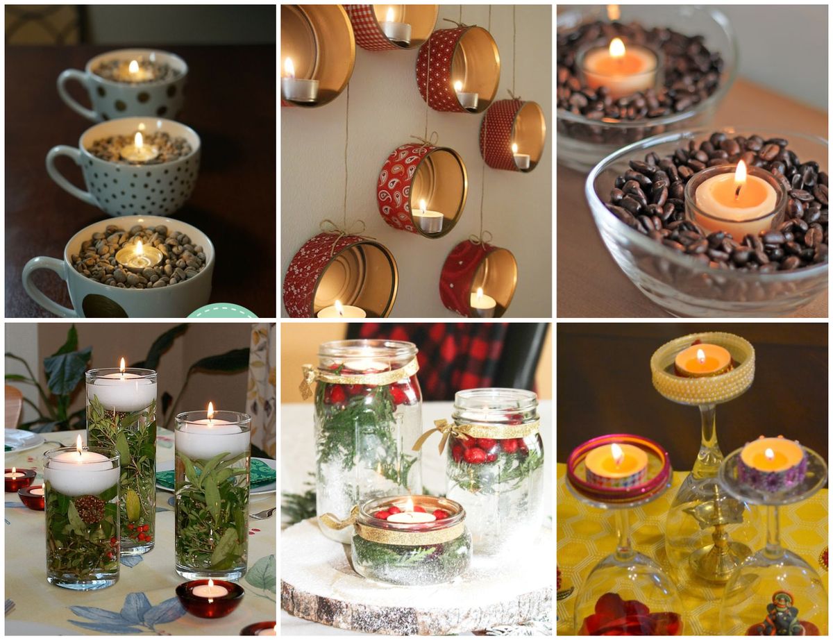 11 Kreative clevere DIY-Kerzenhalter-Ideen :)