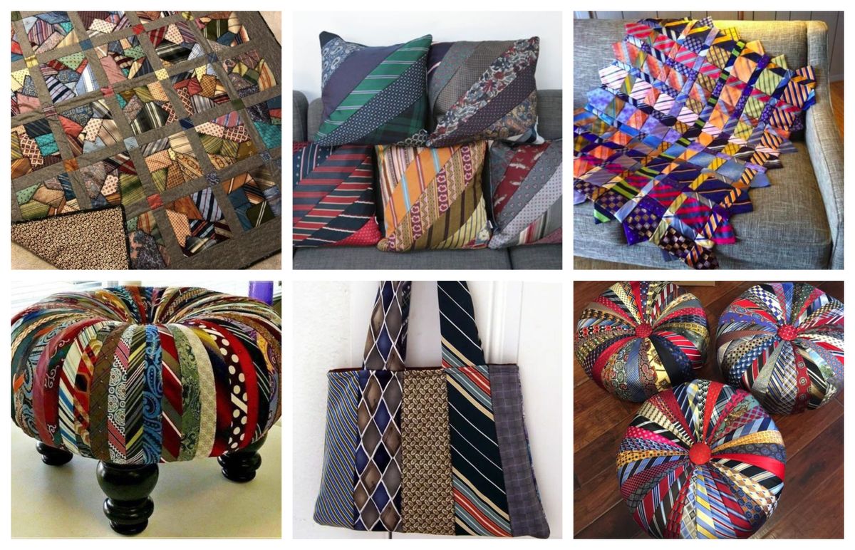 Alten Krawatten neues Leben einhauchen!