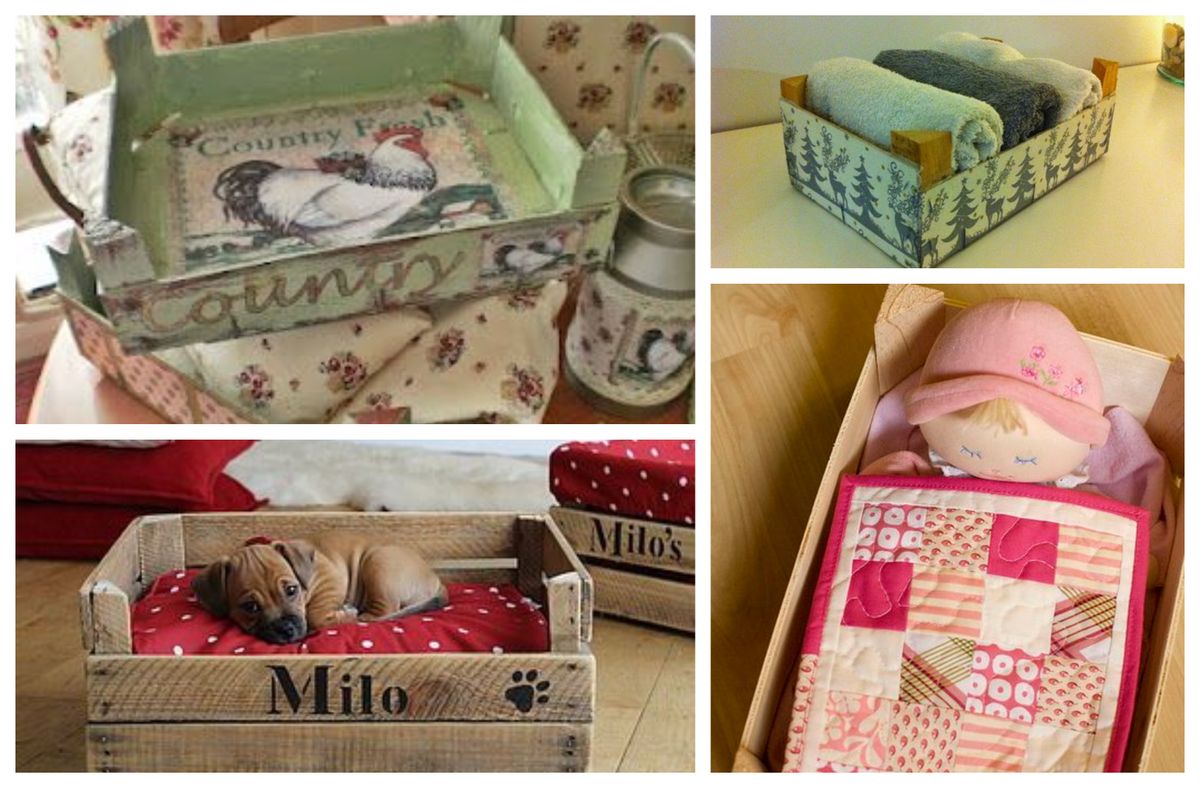 12 Upcycling-Ideen für leere Obstkisten