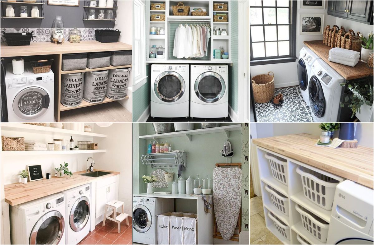 Exclusive Ideen zur Einrichtung einer kleinen Waschküche