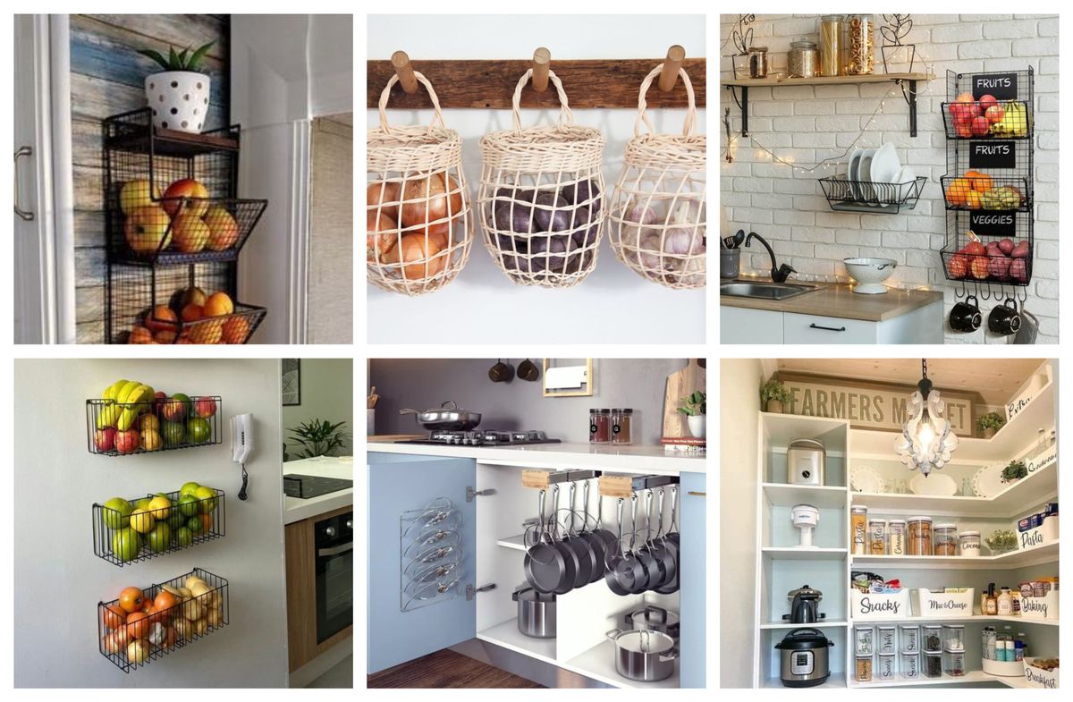 Praktische und kreative Aufbewahrungsideen für die Küche