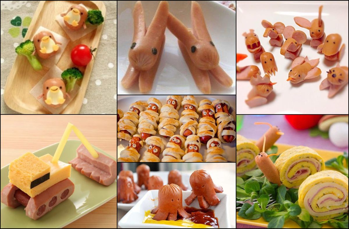 Lustige Würstchen – so easy gemacht ! :)