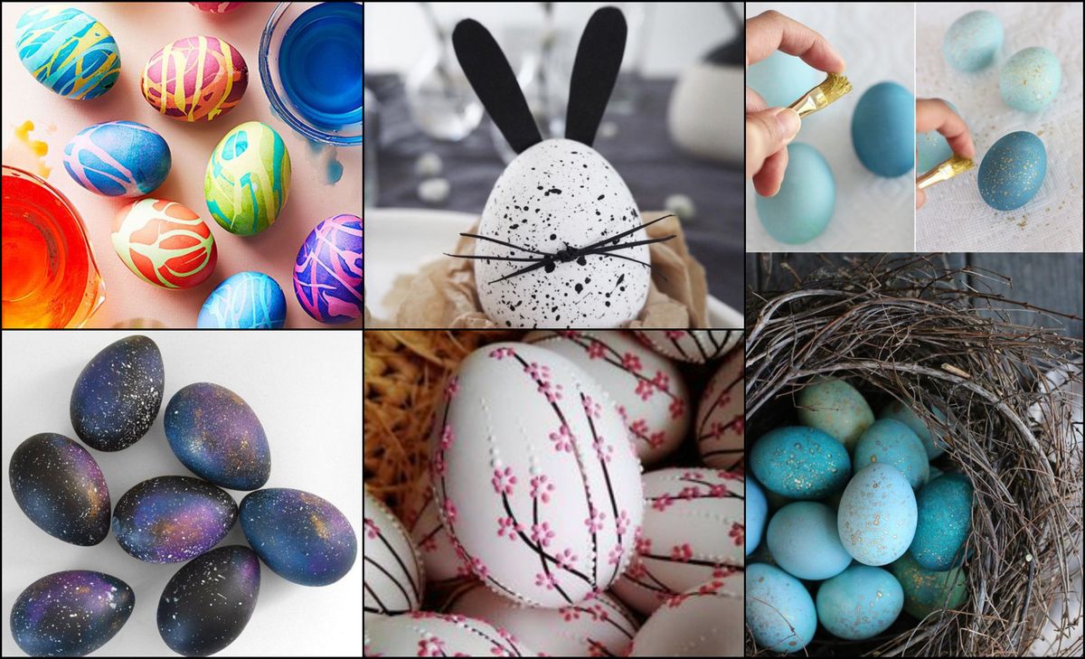 Ostereier färben mit Stil!