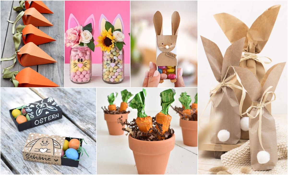 Osterkorb, Osternest oder Hasenschachtel – Verpackungen für Ostergeschenke