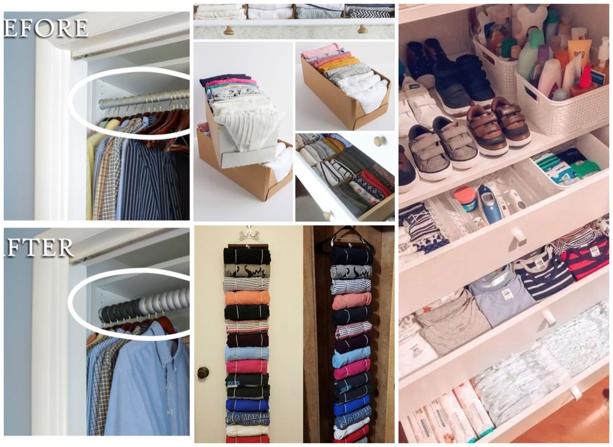 Die beliebtesten Schrankorganisations-Hacks