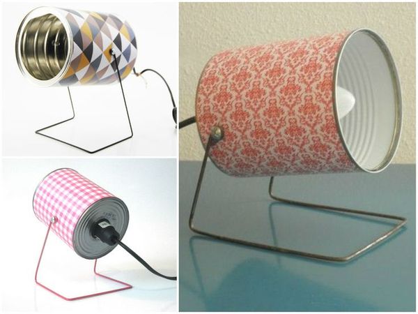 Basteleien und Dekorationen aus alten Dosen