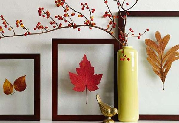 Dekorieren mit Herbstlaub! Tolle Tricks und Tipps zum Selbermachen :)