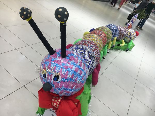 Milchprodukt-Packungen Recycling Projekte :))