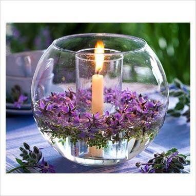 Märchenhafte Kerzendekoration :)