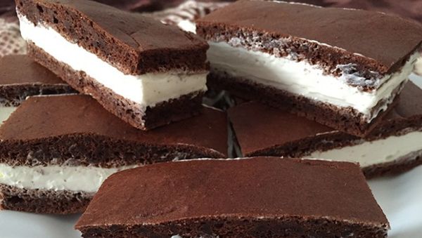 Kinder Milchschnitte OHNE Mehl und Zucker zuhause zubereiten :P