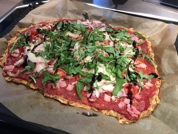 Schnelles Rezept – leckere Pizza ohne Mehl