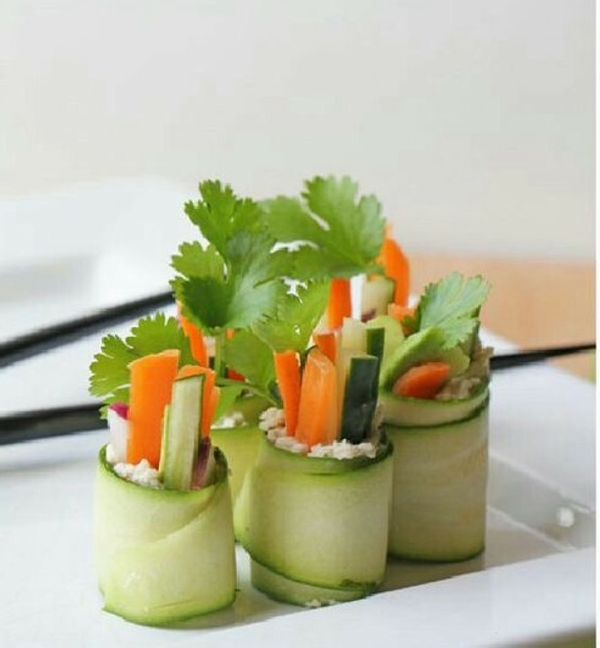 Fotorezept-Gefüllte Zucchini als gesunde Vorspeise