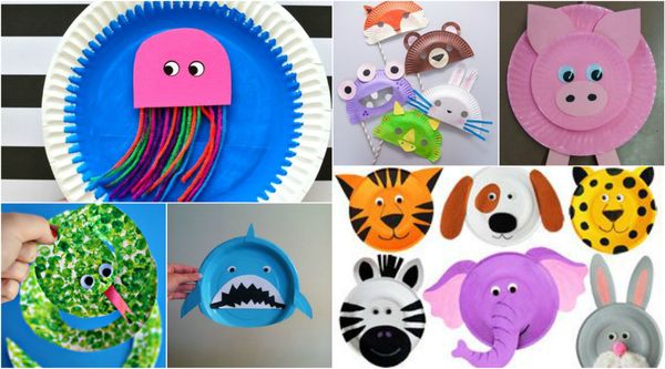 Basteln mit Papptellern – einfache Ideen für Kinder :)
