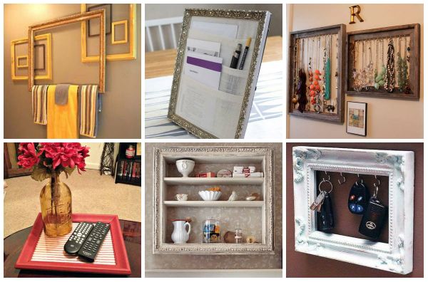 Alte Bilderrahmen praktisch wiederverwenden