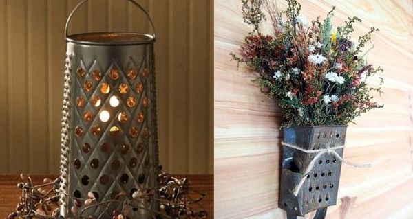 Alte Metallgegenständen in coole Dinge upcyclen