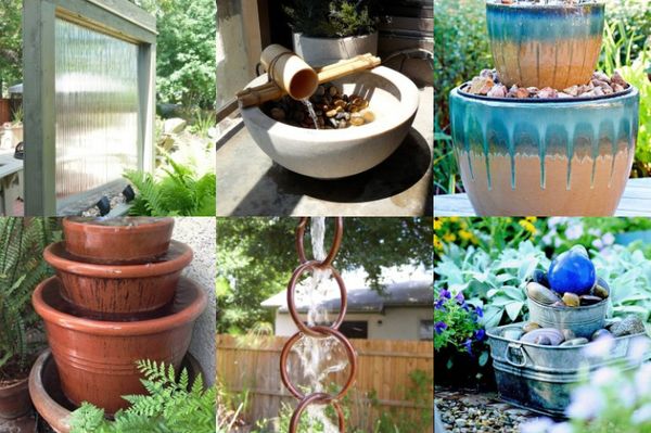 Das Wasserelement in den Garten bringen ;)