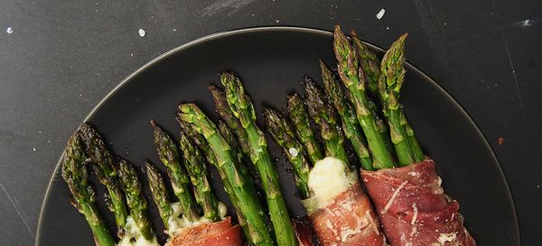 Leckere Rezeptidee: Grüner Spargel mit Prosciutto :P