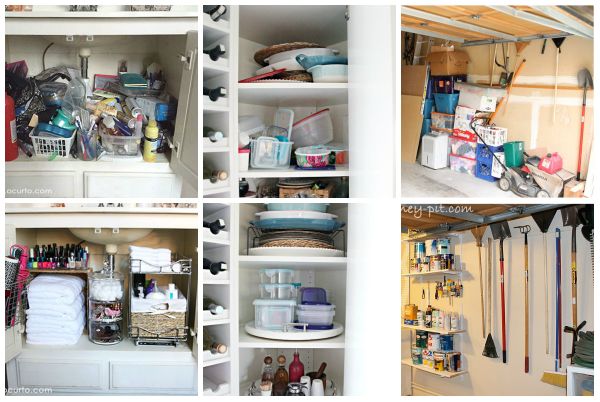 Ordnung in der Wohnung schaffen