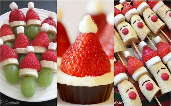 Nikolaustag Desserts aus Obst :)