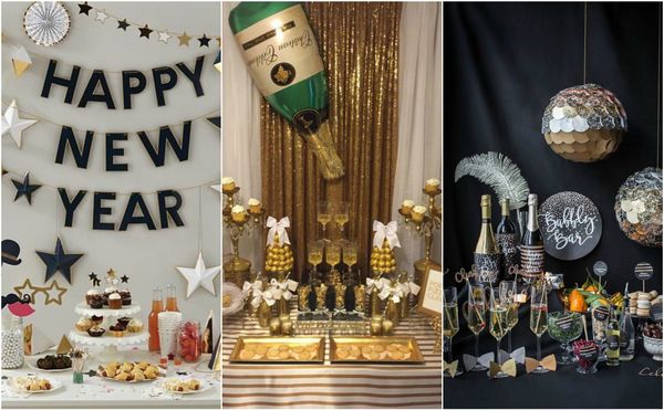 Party Deko für Silvester 2018 selber basteln – 12 coole Ideen :)
