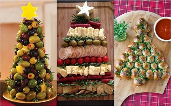 10+ schmackhafte Ideen aus salzigen Weihnachtsbäumen :)