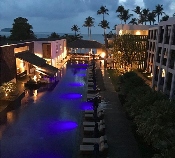 Ein sehr stilvolles Hotel mit chinesischer Architektur in Koh Chang Thailand :)