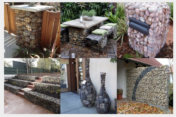 Gabionen im Garten – ein echter Hingucker :)