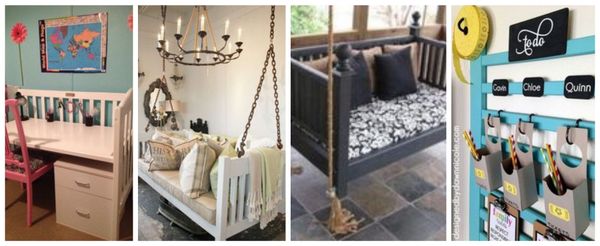 Das kleine Babybett wiederverwenden – 10 praktische DIY Ideen :)