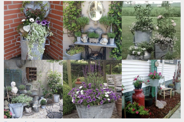 Mit super alten Zinkgegenständen dekorieren – so gelingt es! :)