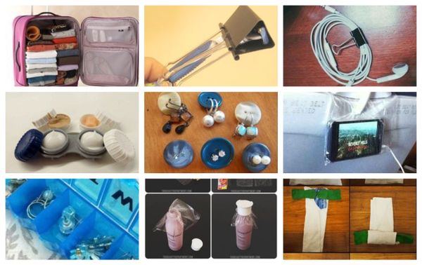 Koffer packen:  20 einfache und super praktische Ideen! :)