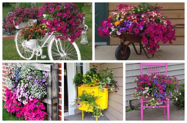 10 wunderschöne Blumenbeet Ideen :)