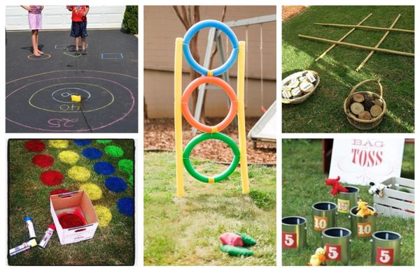 10 sommerliche Ideen: Kinderspiele für draussen :)