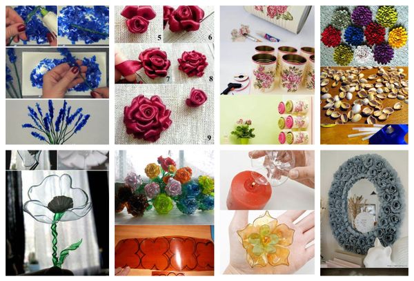 DIY Upcycling Ideen: 12 wunderschöne Blumendekorationen :)