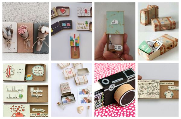 12 geniale kreative Ideen: Streichholzschachtel! :)