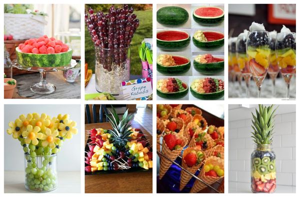 Die besten gesunden Obst Snacks für eure nächste Gardenparty :)