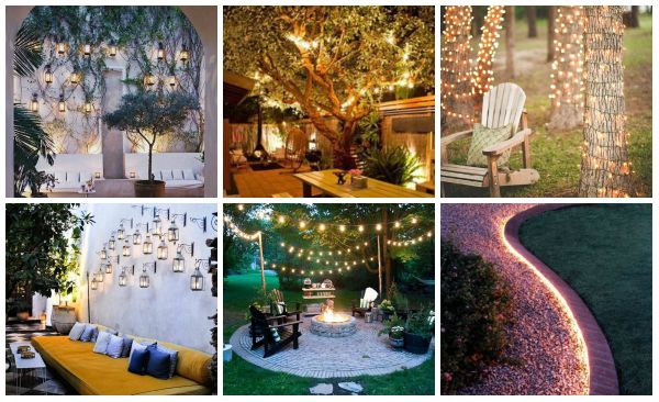 Märchenhafte Garten DIY Garten Beleuchtung