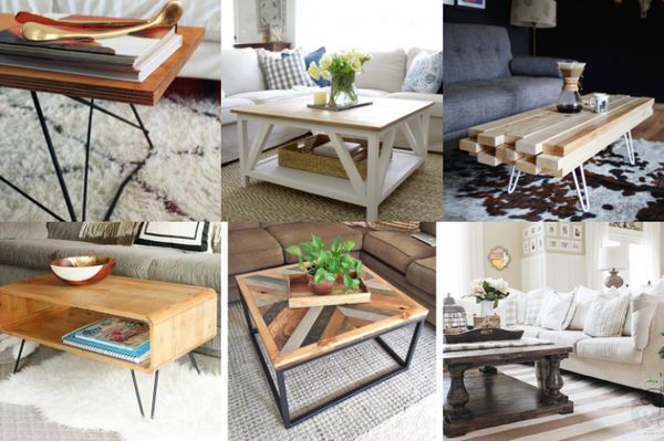 Kreative Couchtische zum Selbermachen